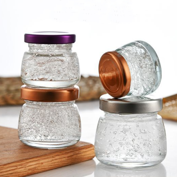 Glass Jars With Metal Lid